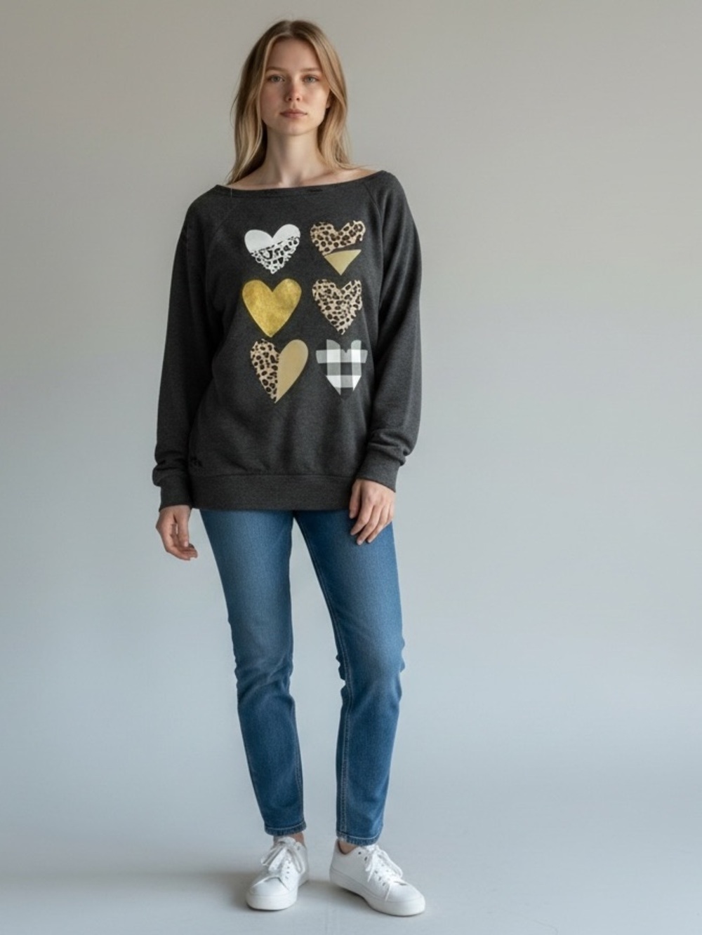 Cato Heart Sweatshirt